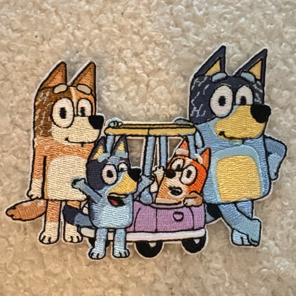 Other - Colorful Dog Cartoon Embroidered Patch